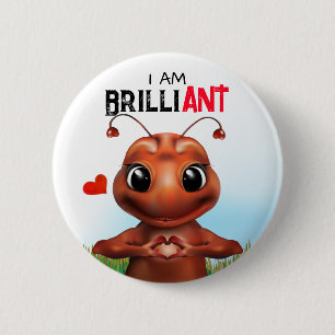 Ant Punの手話 缶バッジ