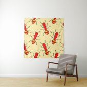 Ant seamless pattern vintageant, abstract, animal, タペストリー (インサイチュ)