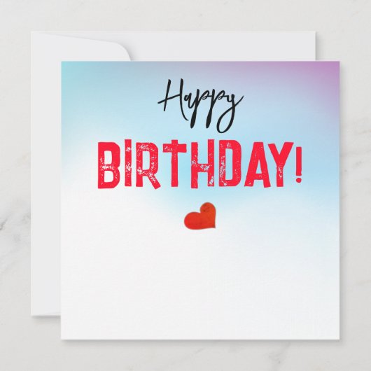 Ant Sign Language子供の誕生日 (裏面)