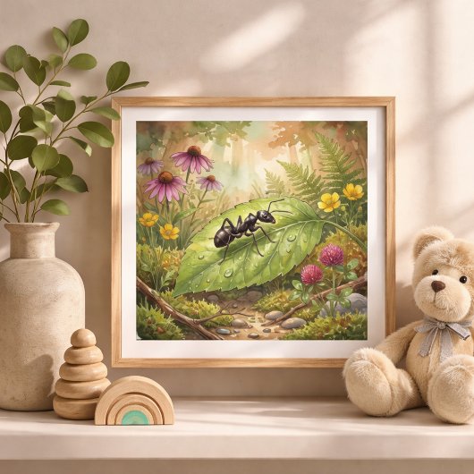 Ant Tiny Insects Nursery ポスター