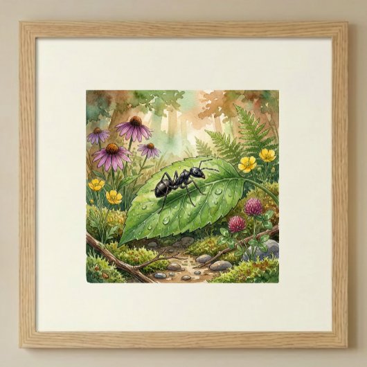 Ant Tiny Insects Nursery ポスター