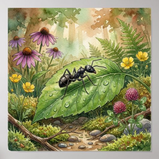 Ant Tiny Insects Nursery ポスター (正面)