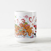 anta and Gingerbread Dance Christmas Mug コーヒーマグカップ (中央)