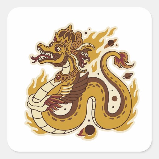 Antaboga スクエアシール (正面)