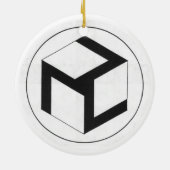 Antahkarana: 男性および女性 セラミックオーナメント (裏面)