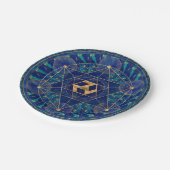 Antahkarana in聖幾何学オーナメント ペーパープレート (アングル)