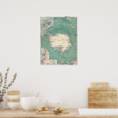 Antarctic Continent ポスター (キッチン)