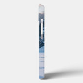 Antarctic Solitude: Penguin "But Why?" Quest Art Case-Mate iPhoneケース (裏面 / 左)