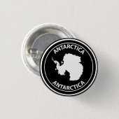 Antarctica 缶バッジ (正面&裏面)
