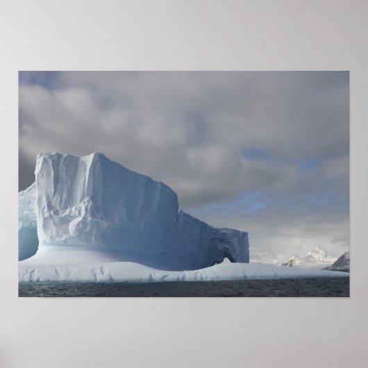 Antarctica, Bransfield Strait, Afternoon sun 2 ポスター (正面)