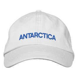 Antarctica Embroidered Hat 刺繍入りキャップ