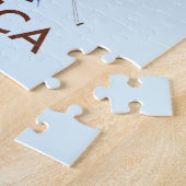 Antarctica For Adventure Travel poster map. ジグソーパズル (側面)