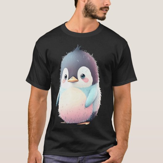 Antarctica Penguin Fans Cute Penguin Animal Tシャツ (正面)