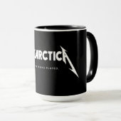 Antarctica – we are being played マグカップ (正面右)