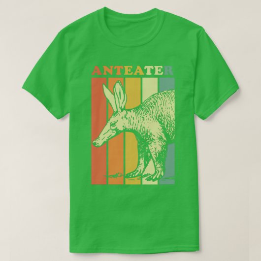 Anteater mammals ants bears tシャツ (デザイン正面)