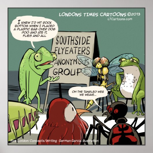 Anteater's Anonymous 12-Stepポスタおもしろいー ポスター (正面)