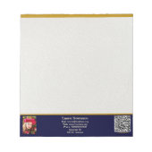 Anteckningsblock — Connect, Elegant ノートパッド (正面)