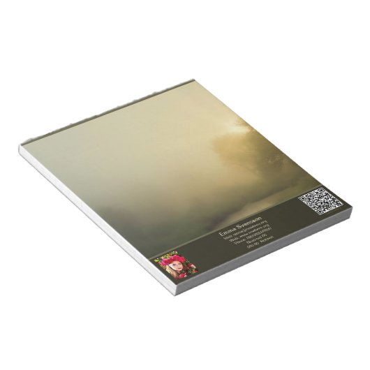 Anteckningsblock — Connect, Landscape ノートパッド (アングル)