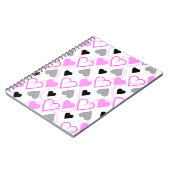 Anteckningsbok Hearts ノートブック (左側)