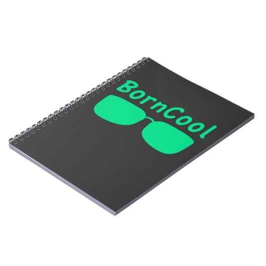 Anteckningsbok med BornCool-tryck ノートブック (左側)