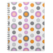 Anteckningsbok med Cirkulär-tryck ノートブック (正面)