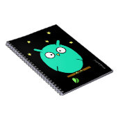 Anteckningsbok med nattuggla / Night Owl Notebook ノートブック (右側)