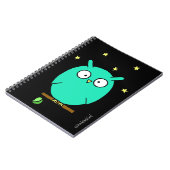 Anteckningsbok med nattuggla / Night Owl Notebook ノートブック (左側)