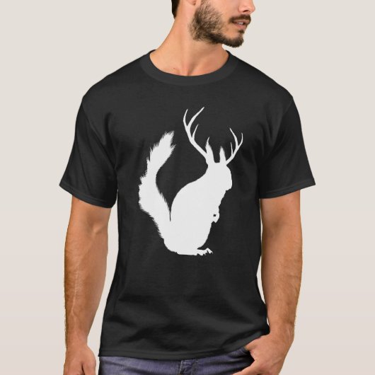 Antelabbit Squirrelかわいいウサギ動物グラフィック Tシャツ (正面)