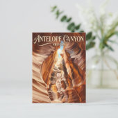 Antelope Canyon Arizona ポストカード (スタンド正面)