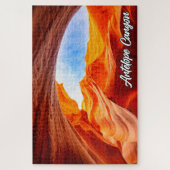 Antelope Canyon, Page, Arizona，アメリカ ジグソーパズル (縦)
