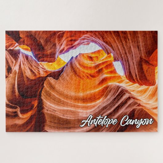Antelope Canyon, Page, Arizona,アメリカ ジグソーパズル (横)