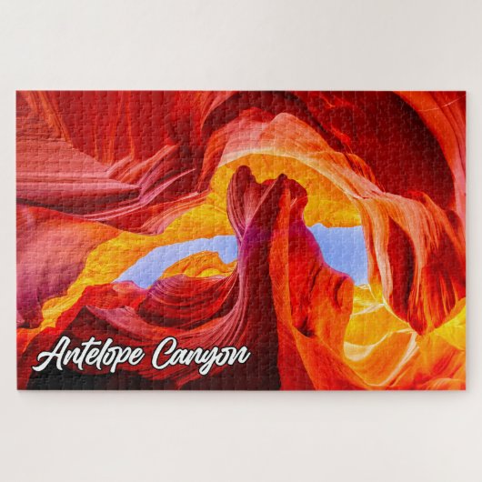 Antelope Canyon, Page, Arizona, 統一された州 ジグソーパズル (横)