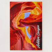 Antelope Canyon, Page, Arizona, 統一された州 ジグソーパズル (縦)