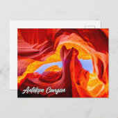 Antelope Canyon, Page, Arizona, 統一された州 ポストカード (正面/裏面)