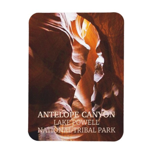 Antelope Canyon、Slot Canyon、アリゾナ マグネット (縦)
