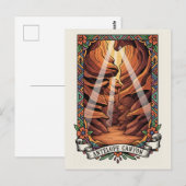 Antelope Canyon Souvenir ポストカード (正面/裏面)