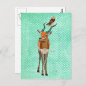 ANTELOPE & OWLポストカード ポストカード (正面/裏面)