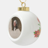 Anthaeneum George Washington第1期米国大統領 セラミックボールオーナメント (右)