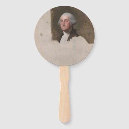 Anthaeneum George Washington第1期米国大統領 ハンドファン (正面)