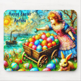 ANTHEA ～イースター絵を描ヴィンテージ～ マウスパッド