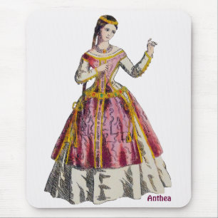 ANTHEA パーソナライズされた ~スペインの Lady of Rank マウスパッド