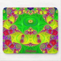 ANTHEA to Zany Hot Cerise、黄、赤、緑