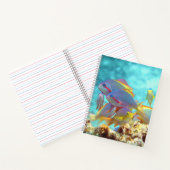 Anthias -カラフルサンゴ礁の魚の学校 | ノートブック (内部)