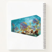 Anthias -カラフルサンゴ礁の魚の学校 | ノートブック (裏面)