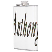 Anthonyが名前ね、 フラスク (左)