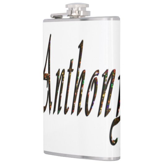 Anthonyが名前ね、 フラスク (左)