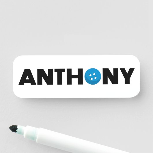 Anthonyボタン名タグ 名札 (インサイチュ)