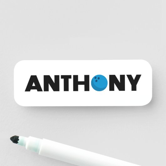 Anthonyボーリング名タグ 名札 (インサイチュ)
