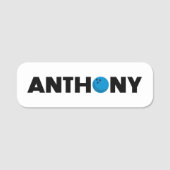 Anthonyボーリング名タグ 名札 (正面)