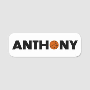 Anthony Basketbole Nameタグ 名札